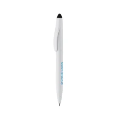 Gift Campaign Penna touch in plastica con meccanismo a rotazione e inchiostro blu></noscript> Penne Di Plastica