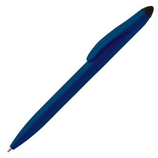 Gift Campaign Penna touch in plastica con meccanismo a rotazione e inchiostro blu> Penne Di Plastica