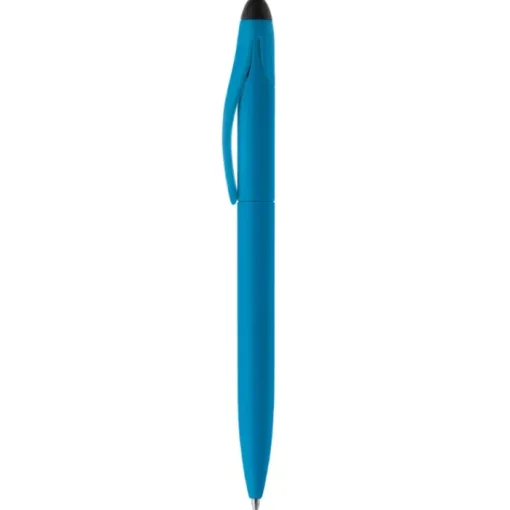 Gift Campaign Penna touch in plastica con meccanismo a rotazione e inchiostro blu> Penne Di Plastica