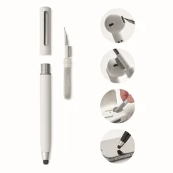 Gift Campaign Penna touch screen con inchiostro blu e kit per pulire auricolari></noscript> Penne Di Plastica