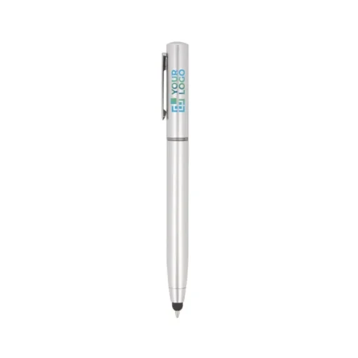 Gift Campaign Penna touchscreen con kit di pulizia elettronica e inchiostro blu> Penne Di Plastica