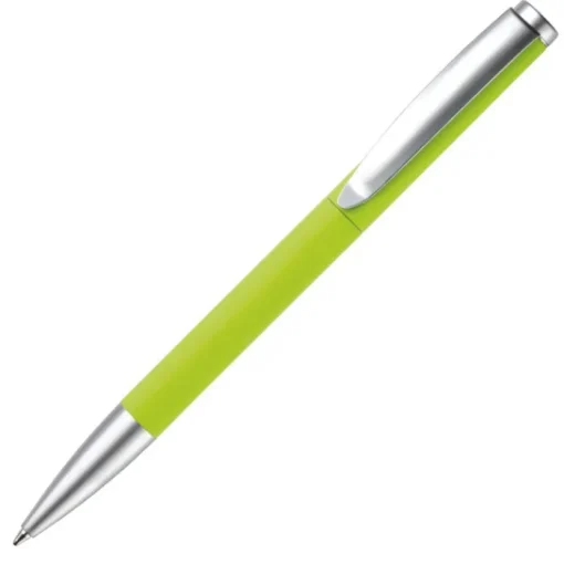 Gift Campaign Penna twist in alluminio con clip e punta in metallo e inchiostro blu> Penne In Metallo