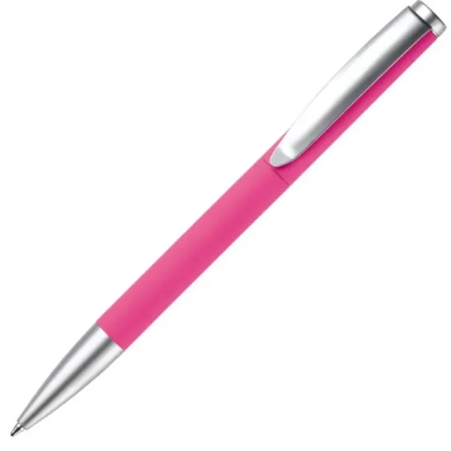 Gift Campaign Penna twist in alluminio con clip e punta in metallo e inchiostro blu> Penne In Metallo