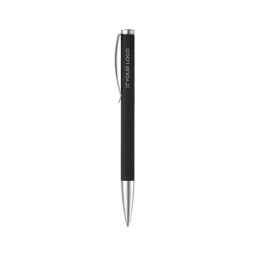 Gift Campaign Penna twist in alluminio con clip e punta in metallo e inchiostro blu> Penne In Metallo