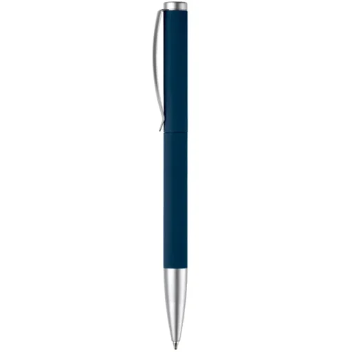 Gift Campaign Penna twist in alluminio con clip e punta in metallo e inchiostro blu> Penne In Metallo