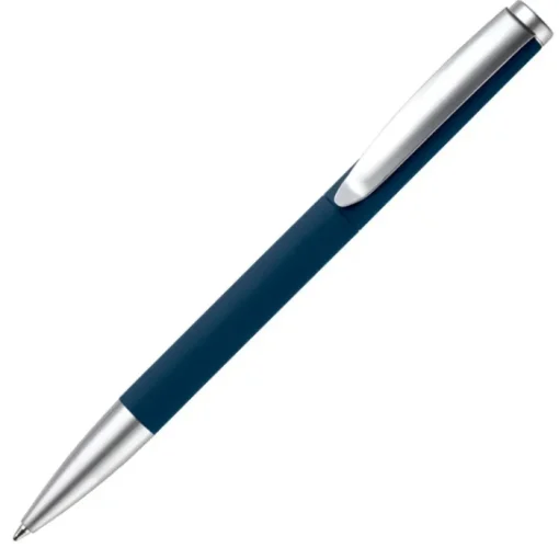 Gift Campaign Penna twist in alluminio con clip e punta in metallo e inchiostro blu> Penne In Metallo