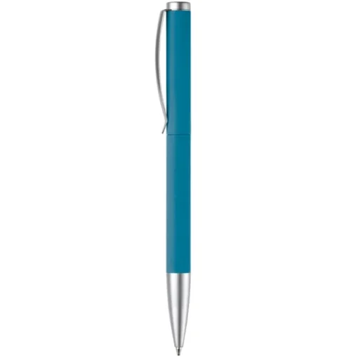 Gift Campaign Penna twist in alluminio con clip e punta in metallo e inchiostro blu> Penne In Metallo