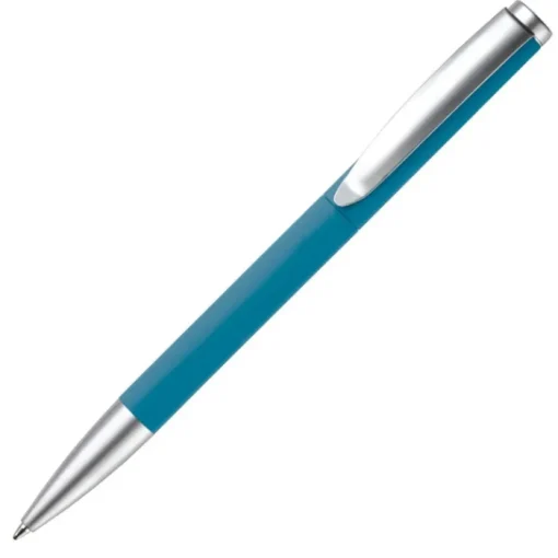 Gift Campaign Penna twist in alluminio con clip e punta in metallo e inchiostro blu> Penne In Metallo
