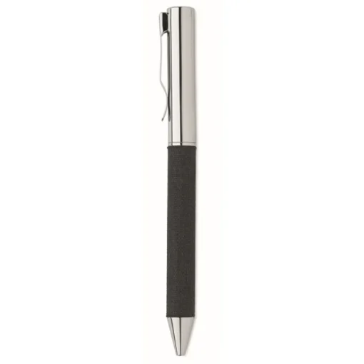 Gift Campaign Penna twist in alluminio con dettaglio in rPET e inchiostro blu> Penne In Metallo
