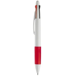 Gift Campaign Penne 4 colori con impugnatura colorata e fusto in bianco o argento></noscript> Penne Di Plastica