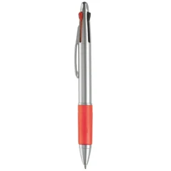Gift Campaign Penne 4 colori con impugnatura colorata e fusto in bianco o argento></noscript> Penne Di Plastica