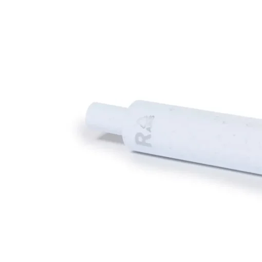 Gift Campaign Penne a scatto in plastica riciclata con logo ed inchiostro blu> Penne Ecologiche|Penne Di Plastica