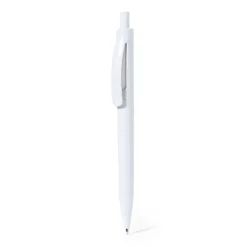 Gift Campaign Penne a scatto in plastica riciclata con logo ed inchiostro blu></noscript> Penne Ecologiche|Penne Di Plastica