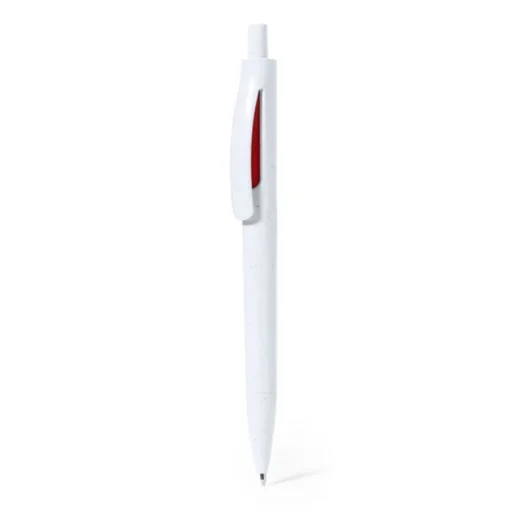 Gift Campaign Penne a scatto in plastica riciclata con logo ed inchiostro blu> Penne Ecologiche|Penne Di Plastica
