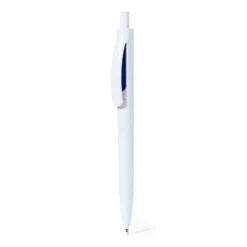 Gift Campaign Penne a scatto in plastica riciclata con logo ed inchiostro blu></noscript> Penne Ecologiche|Penne Di Plastica