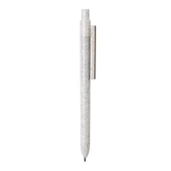 Gift Campaign Penne a scatto personalizzate ecologiche inchiostro blu Wheat Straw> Penne Ecologiche