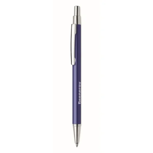 Gift Campaign Penne a sfera personalizzate ecologiche inchiostro blu Recycled Arial> Penne Ecologiche|Penne In Metallo
