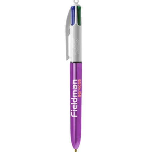 Gift Campaign Penne aziendali 4 colori brillanti e metallici BIC® 4 Colours Shine> Penne Bic®|Penne Di Plastica