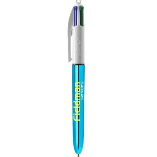 Gift Campaign Penne aziendali 4 colori brillanti e metallici BIC® 4 Colours Shine> Penne Bic®|Penne Di Plastica