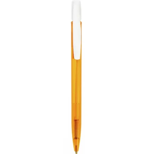 Gift Campaign Penne aziendali con clip bianca inchiostro blu BIC® Media Clic Clear> Penne Bic®|Penne Di Plastica