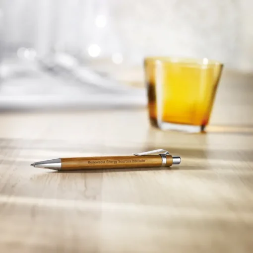 Gift Campaign Penne aziendali con inchiostro blu realizzate con Bambù> Penne Ecologiche|Gadget Ecologici