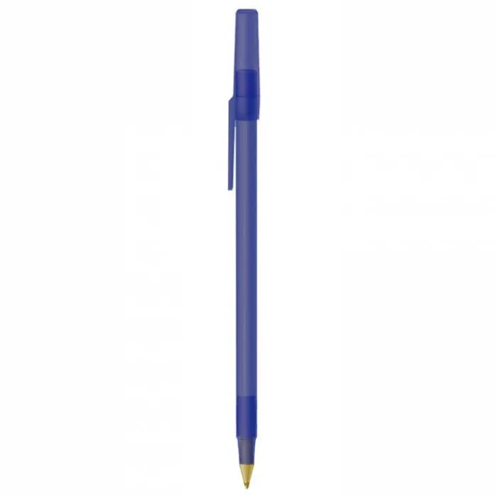 Gift Campaign Penne aziendali corpo traslucido inchiostro blu BIC® Round Stic® Clear> Penne Bic®|Penne Di Plastica