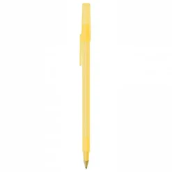 Gift Campaign Penne aziendali corpo traslucido inchiostro blu BIC® Round Stic® Clear> Penne Bic®|Penne Di Plastica