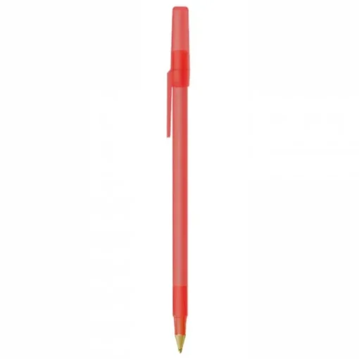 Gift Campaign Penne aziendali corpo traslucido inchiostro blu BIC® Round Stic® Clear> Penne Bic®|Penne Di Plastica
