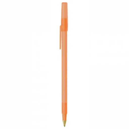 Gift Campaign Penne aziendali corpo traslucido inchiostro blu BIC® Round Stic® Clear> Penne Bic®|Penne Di Plastica