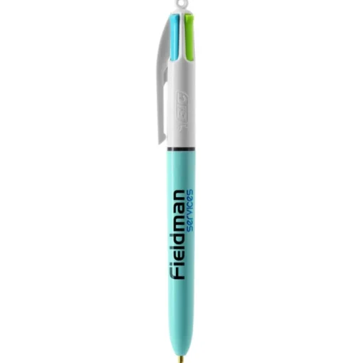 Gift Campaign Penne con logo da 4 inchiostri BIC® 4 Colours Fashion> Penne Bic®|Penne Di Plastica