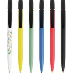 Gift Campaign Penne con logo ecologiche inchiostro blu BIC® Media Clic BIO></noscript> Penne Bic®|Penne Di Plastica