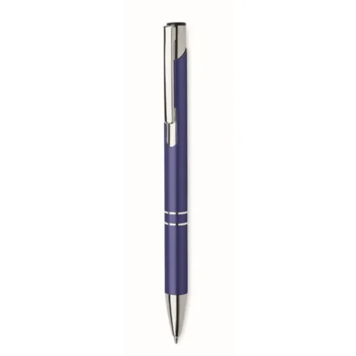 Gift Campaign Penne con logo in alluminio riciclato a inchiostro blu Aster Recycled> Gadget Per Parrucchieri|Penne Ecologiche