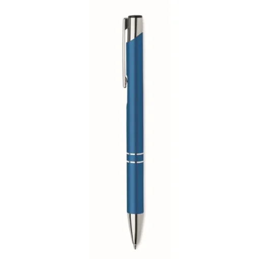 Gift Campaign Penne con logo in alluminio riciclato a inchiostro blu Aster Recycled> Gadget Per Parrucchieri|Penne Ecologiche