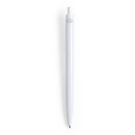 Gift Campaign Penne con logo personalizzato inchiostro blu Antibacterial Cool> Penne Di Plastica