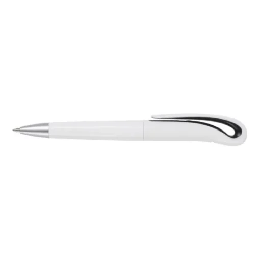 Gift Campaign Penne da personalizzare con logo inchiostro nero Cisne Blanco> Penne Di Plastica