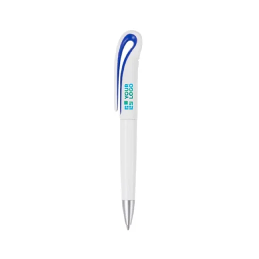 Gift Campaign Penne da personalizzare con logo inchiostro nero Cisne Blanco> Penne Di Plastica