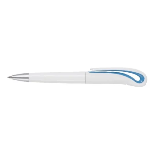 Gift Campaign Penne da personalizzare con logo inchiostro nero Cisne Blanco> Penne Di Plastica