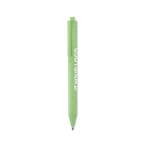 Gift Campaign Penne da personalizzare in paglia di grano e PP con inchiostro blu Style> Gadget Per La Scuola|Gadget Ecologici