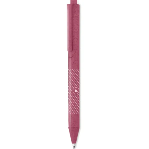 Gift Campaign Penne da personalizzare in paglia di grano e PP con inchiostro blu Style> Gadget Per La Scuola|Gadget Ecologici
