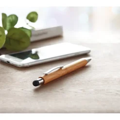 Gift Campaign Penne in bambù con punta touch inchiostro blu Multifunzione Bambù></noscript> Gadget Ecologici|Penne Ecologiche