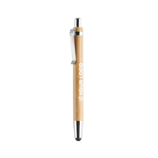 Gift Campaign Penne in bambù con punta touch inchiostro blu Multifunzione Bambù> Gadget Ecologici|Penne Ecologiche