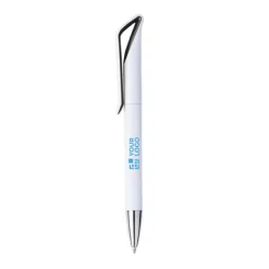 Gift Campaign Penne per pubblicità economiche in ABS inchiostro blu Cisne Blanco> Penne Di Plastica