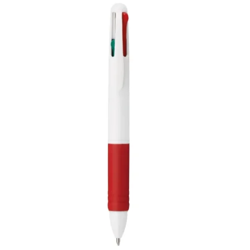 Gift Campaign Penne personalizzabili antiscivolo inchiostro 4 colori Quartet> Penne Di Plastica