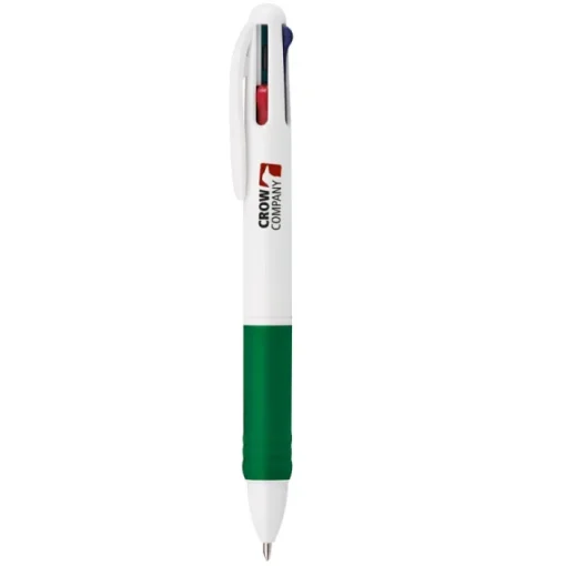 Gift Campaign Penne personalizzabili antiscivolo inchiostro 4 colori Quartet> Penne Di Plastica