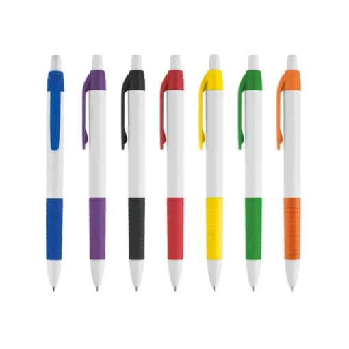 Gift Campaign Penne personalizzabili classiche inchiostro blu Color Grip> Penne Di Plastica