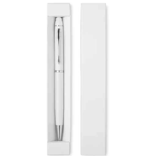 Gift Campaign Penne personalizzate con astuccio di cartone inchiostro blu Paddy> Penne Touch|Penne In Metallo