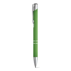 Gift Campaign Penne personalizzate con logo corpo di gomma inchiostro nero Glober></noscript> Penne In Metallo