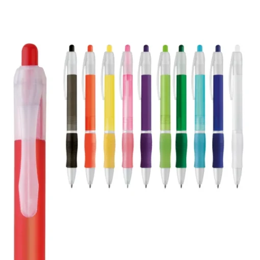 Gift Campaign Penne personalizzate economiche con logo inchiostro blu Economy> Penne Di Plastica