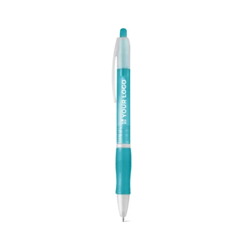 Gift Campaign Penne personalizzate economiche con logo inchiostro blu Economy> Penne Di Plastica