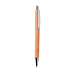 Gift Campaign Penne promozionali con clip in metallo inchiostro blu Bamboo Nature></noscript> Penne Ecologiche